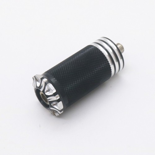Black CNC Edge Cut Foot Shifter Peg For Harley Dyna Sportster Softail Touring - Picture 5 of 7
