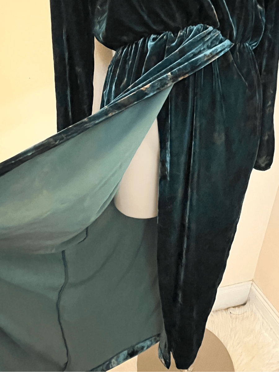 zara trafaluc green dress Baobab Bari Green Lagoon Halter Maxi Dress main image 1