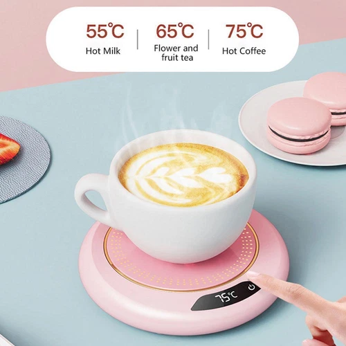 1 Pack Cup Mug Warmer Auto Thermostat Coffee Tea Milk Heater Pad for Office Home - Picture 6 of 11
