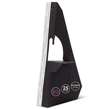 Lineco Blk Self-Stick Easel Back 7Inch Pkg/25