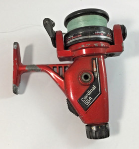 Moulinet Pêche Vintage Abu Garcia Cardinal 554 – Tourne Bien, Bel état