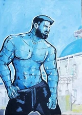 X-Man Colossus - x-men original Superhero Limited matted giclee print