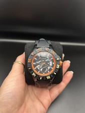 GUESS Waterpro W0034G8 Men  s Silicone Strap Watch