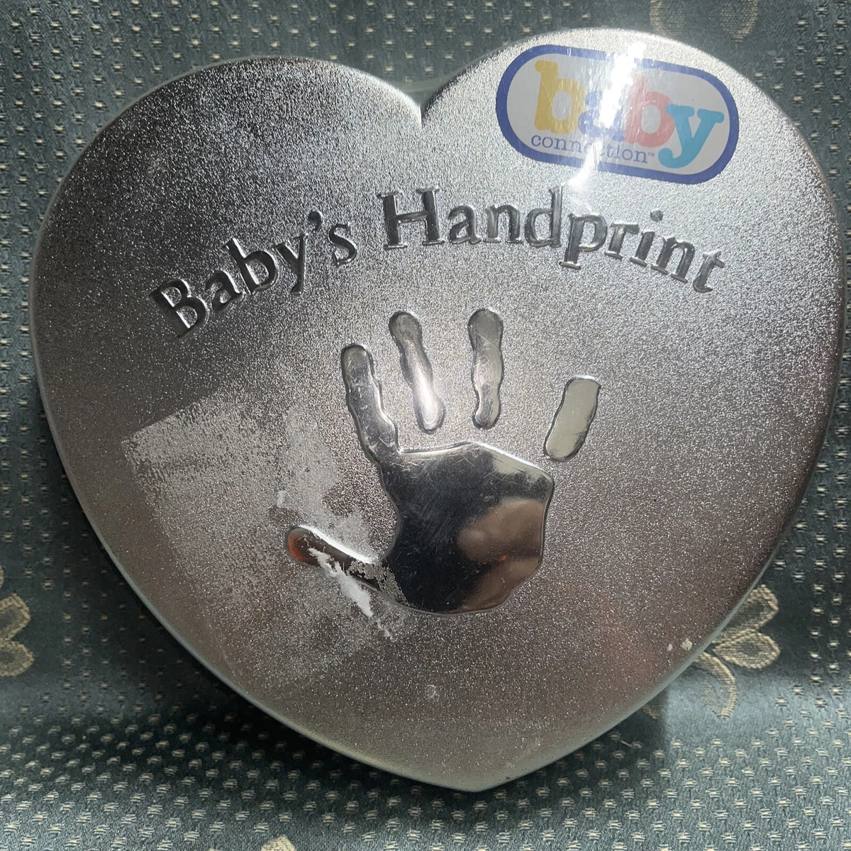 Baby Handprint Kit by Stepping Stones Plaster/heart Shaped Mold