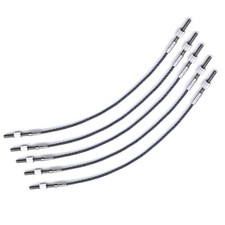 5x Violin Tailgut Tail Gut Titanium Metal Endline Professional Soft Stable