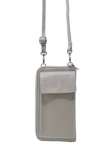 2IN1 GELDBÖRSE & SMARTPHONE HANDY TASCHE HÜLLE ITALY Umhängetasche Echt Leder - Bild 342 von 612