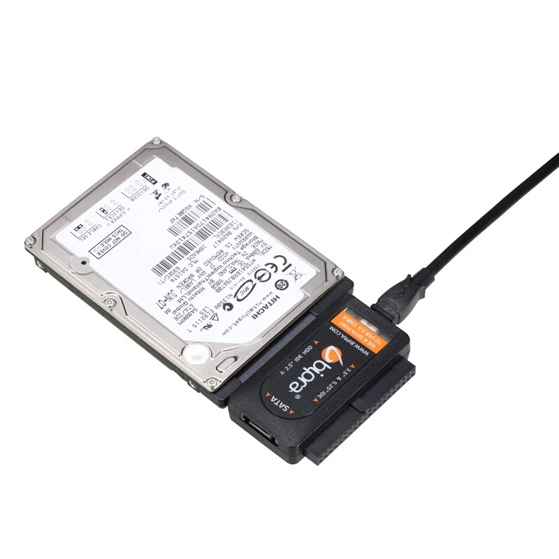 USB 2.0 to SATA/IDE Adapter Kit with Power Adapter for 2.5/3.5/5.25 Hard Drive - Image 3 of 4
