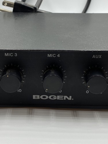 Vintage Bogen CAM Series F-8.06.98 Mic Microphone Amplifier - Turns On - Picture 2 of 7