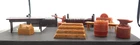 Marx Western Ranch Hard Plastic Accessory Lot 10 Pieces Nine Different
