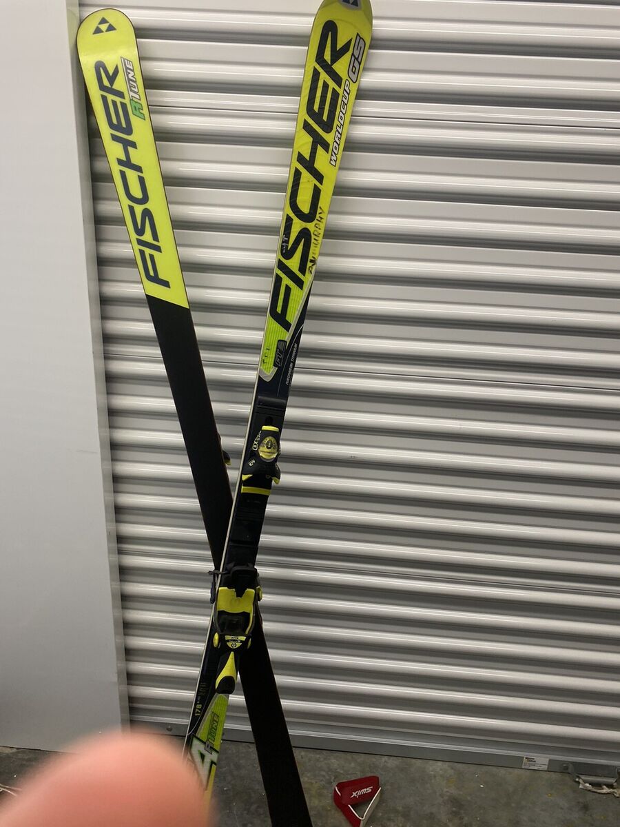 Fischer RC4 World Cup GS FIS race skis 175cm w Fischer RC4 Fischer RC4 World Cup GS FIS race skis 175cm w Fischer RC4