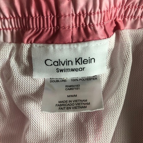 Men's Calvin Klein Swim Shorts in Pink Tie Dye Size M - NEW - Picture 2 of 9