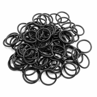 100pcs Black Universal Nitrile Rubber O-Ring Seals Gasket for Car 30 x 3.6mm  #F