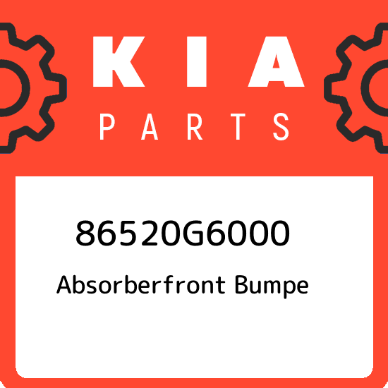 Genuine Oem Original Kia Picanto 2017 2018 2019 Front Bumper Absorber 86520g6000 For Sale Online Ebay