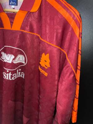 ROMA 1995-1996 ORIGINAL JERSEY Size XL | eBay