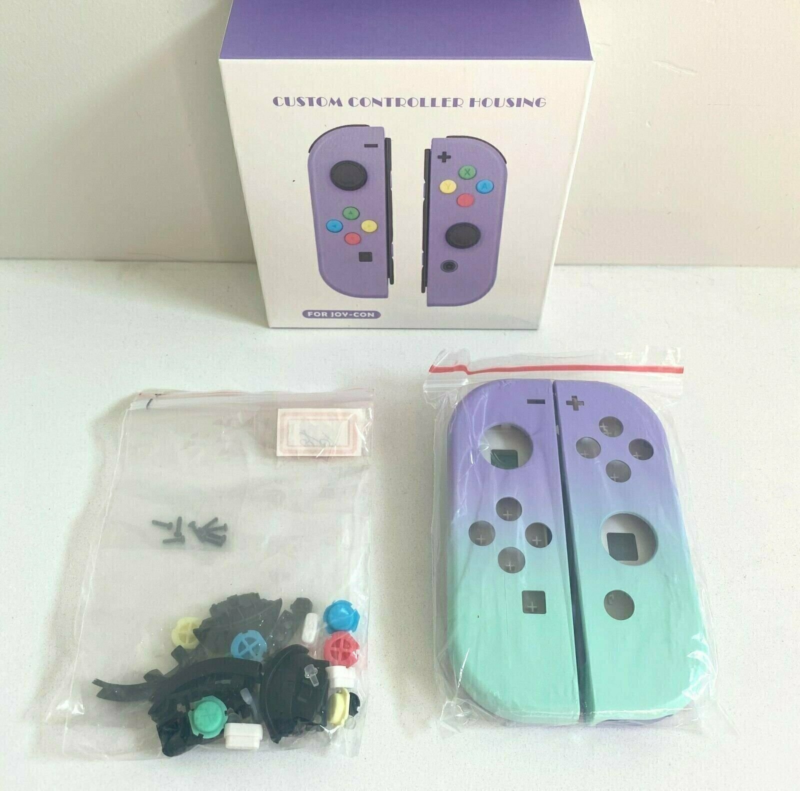 Joy-Con Housing Shell for Nintendo Switch Joycon Replacement Buttons ...