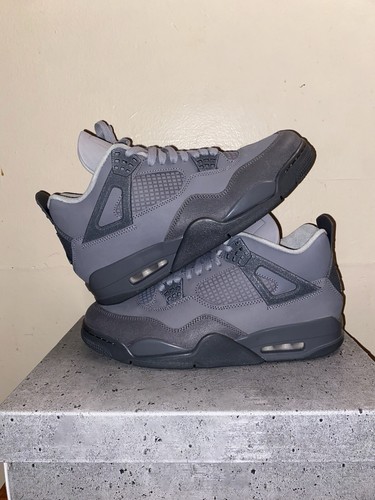 Air Jordan 4 Retro Paris Olympics Wet Cement Style # FQ7928-001 Größe 9