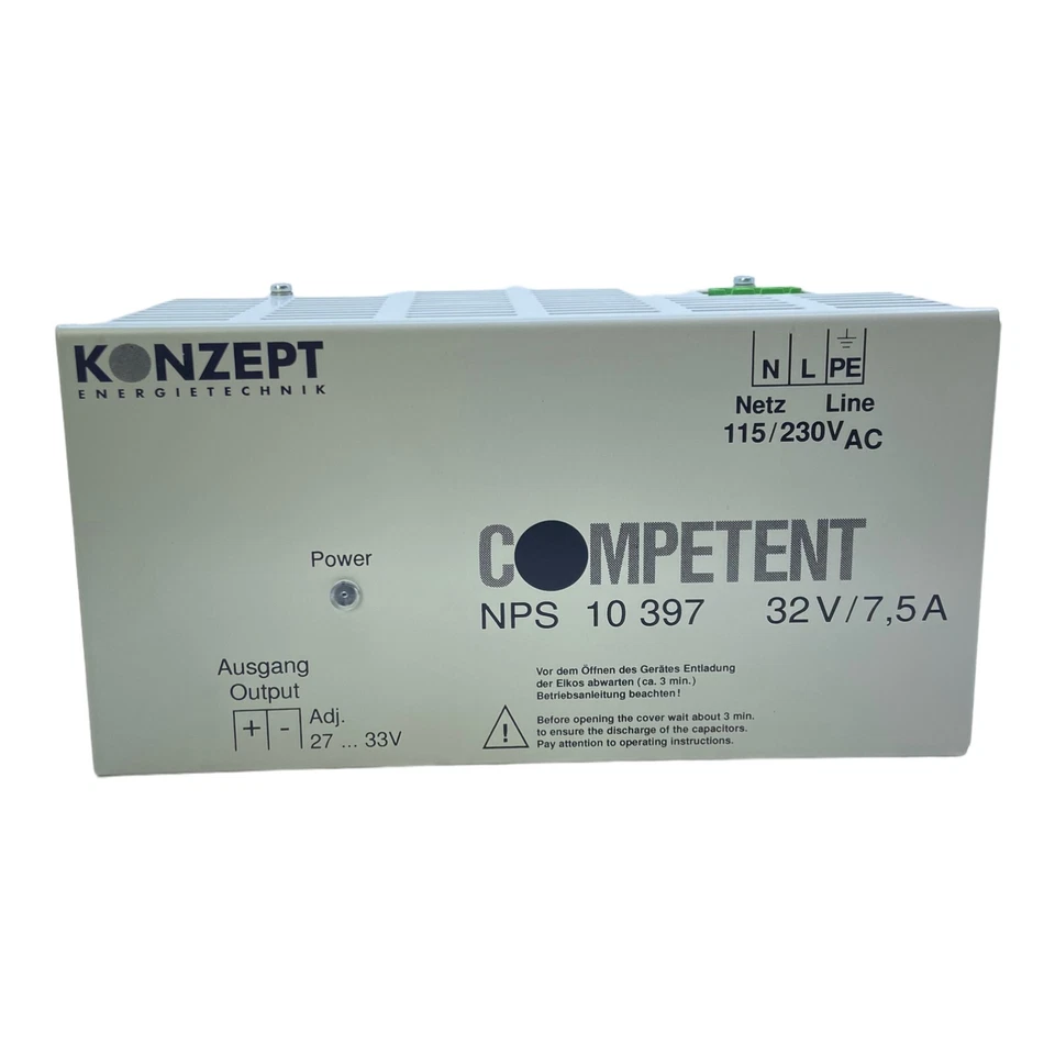 Fuente de alimentación Concept NPS10397 48...62Hz 230V 32V 7,5A Foto 3 de 4