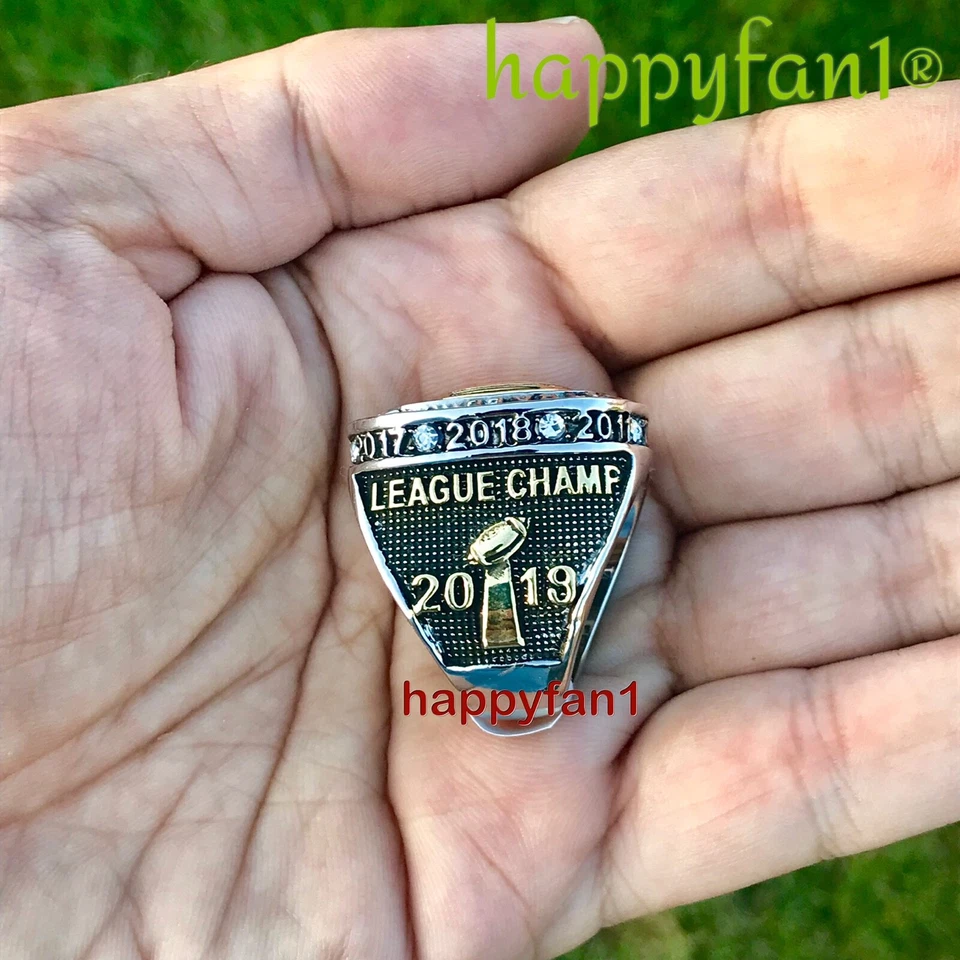 2019 Fantasy Football Championship кольцо победитель лиги чемпион размер 7-15 новый - Изображение 2 из 4