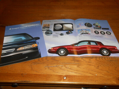1997 MERCURY COUGAR XR7 BROCHURE / BIG 10 by 13 Inch '97 COUGAR