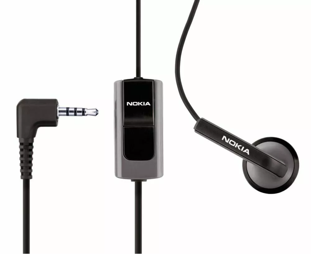 Nokia Mono Jack Headset 2.5mm For 2760 7510 7610 E51 E90 HS 40