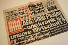 Bildzeitung 11.08.1982 August 11.8.1982 gift 38. 39. 40. 41. 42nd Birthday