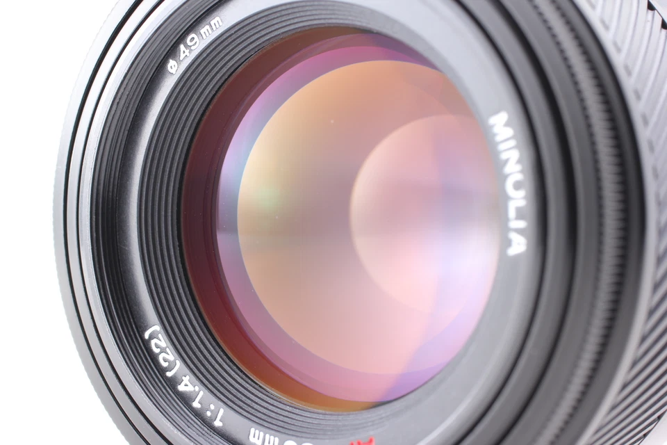 🎦👀✨MINT✨ Minolta AF 50mm F/1.4 Prime Lens For Sony A alpha Mount From JAPAN - Image 2 of 4