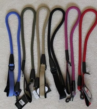 KONG NEOPRENE HANDLE ULTRA DURABLE 4'  ROPE TRAFFIC LEASH  6 COLORS NEW