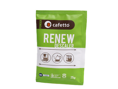 Cafetto Renew Descaler, Coffee Machine Cleaning Powder for Use In Organic System