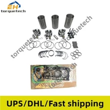 Overhaul Rebuild Kit Compatible for Isuzu 3KB1 Engine Piston 8-94411-388-1