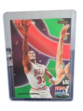 1996 SkyBox USA Basketball Card 35 Scottie Pippen NBA Chicago Bulls