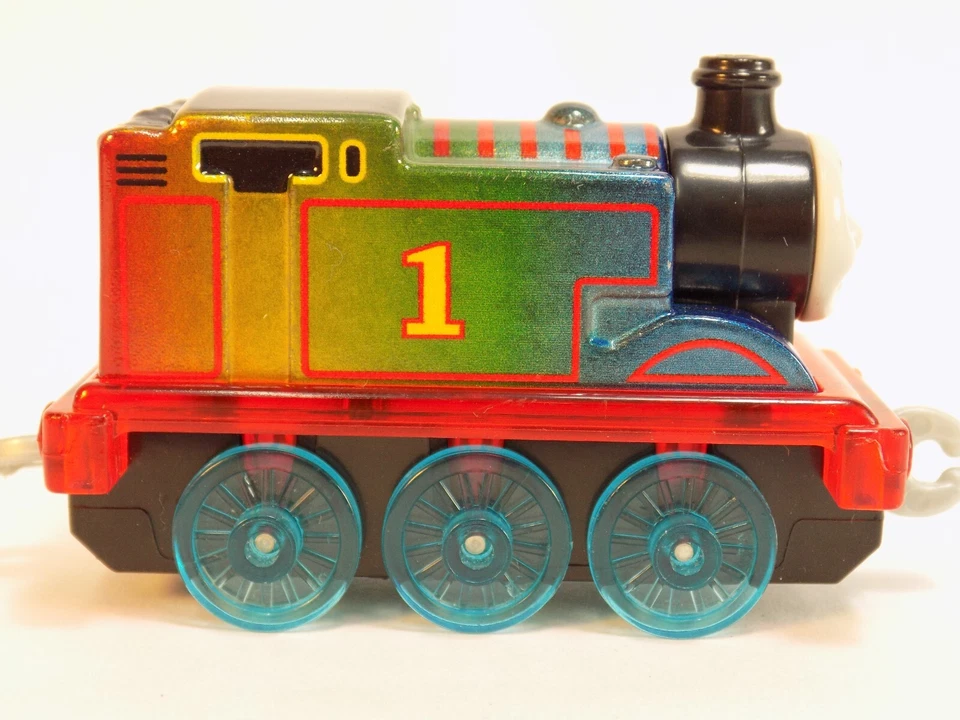 RARO THOMAS THE TRAIN ARCO IRIS NACARADO K36A BHR65 GULLANE MATTEL 2013  Foto 2 de 4