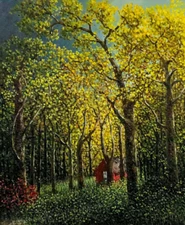 This painting is a limited closed edition of 30 signed prints in six sizes.