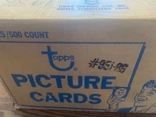 1986 TOPPS Baseball VENDING BOX 500 ct. Factory Box FASC NOLAN RYAN SANDBERG