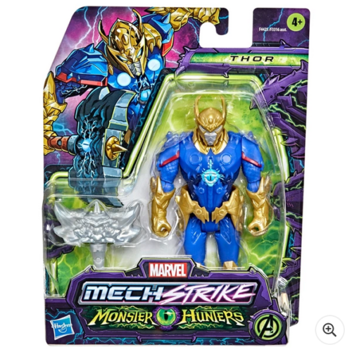 Marvel Avengers Mech Strike Monster Hunters Thor 15.24cm Figure with Access... - Picture 3 of 3