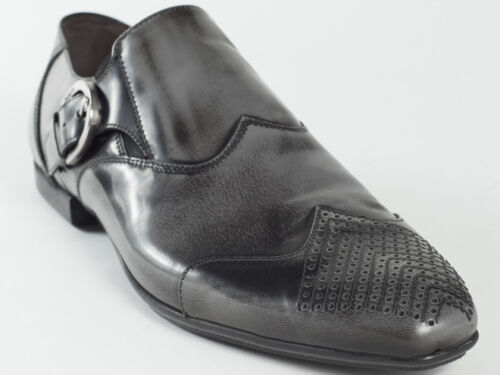 New  Cesare Paciotti  Gray Patent Leather Shoes UK 8 US 9 - Photo 1 sur 6