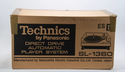 Technics SL-1360 Automatic Direct Drive Turntable Pickering XUV D4500-0 Open Box