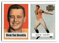 2001 Topps Archives #114 Norm Van Brocklin