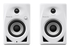 Pioneer DJ 4-inch 2-way Active Monitor Speaker DM-40D-W White