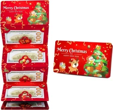 Christmas Money Holders, Cash Gift Card Holders Xmas with 10 Slots Christmas Gif