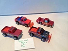 4 vintage Hot Wheels black wall pick-up trucks midnight eagle Brian's Removal