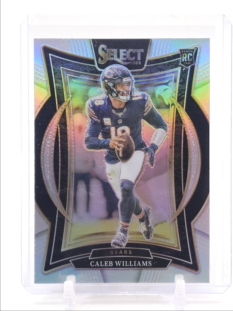 CALEB WILLIAMS 2024 SELECT CONCOURSE ROOKIE SILVER PRIZM BEARS B RC Q4244