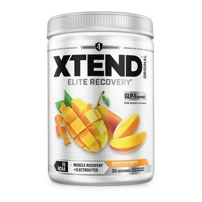Xtend Original BCAA Powder, 7g BCAAs and 2.5g 13.2 Ounce (Pack of 1), Mango