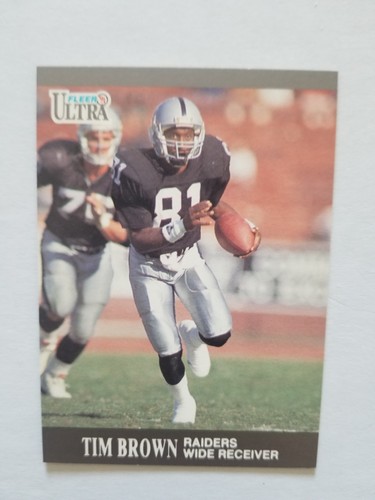 Tim Brown #77 1991 Ultra card