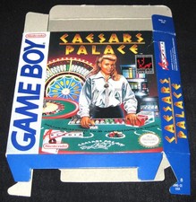 Caesar's Palace - Box Only Nintendo Game Boy 