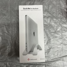 Twelve South BookArc for MacBook Gray Space-Saving Vertical Desktop Stand