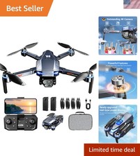 Drone with Camera for Adults 4k FPV Drone One Key Take Off/Land Drones for Ki...