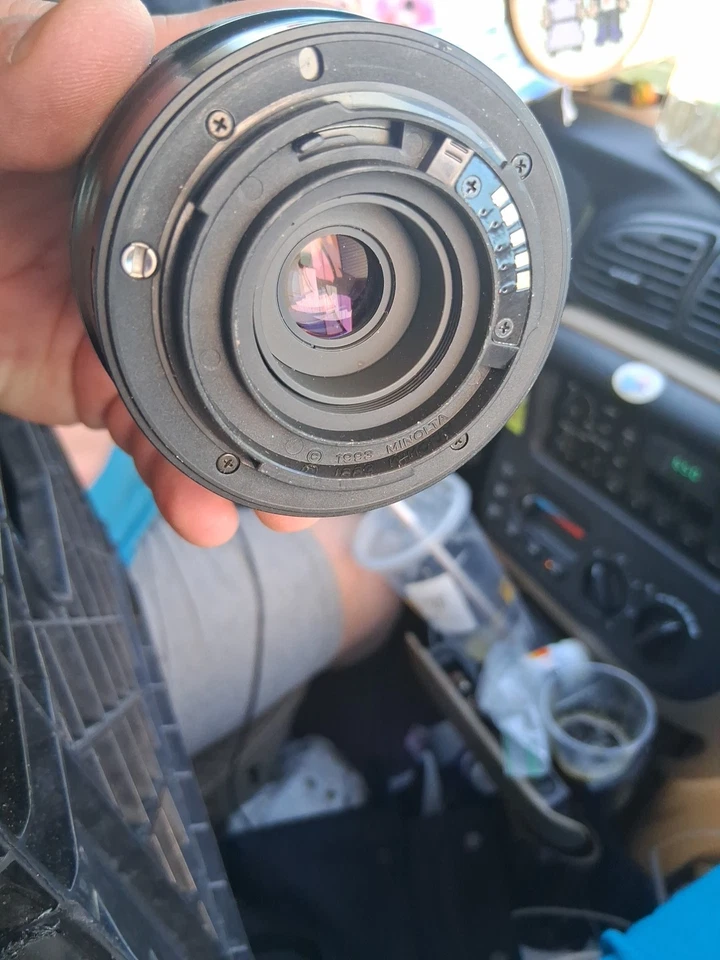 Lente Minolta AF Zoom 35-70 mm f/3,5 (22)-4,5 montura MD/tipo excelente5 de Japón Foto 4 de 4