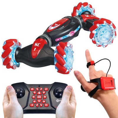 SC1 Large 1:12 Gesture Control RC Stunt Car for , 4WD Remote Control Car with...