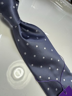 NWT VERSE 9 MULTI COLOR POLKA DOTS STYLE PRINT SILK DESIGNS NECK TIE & HANKY