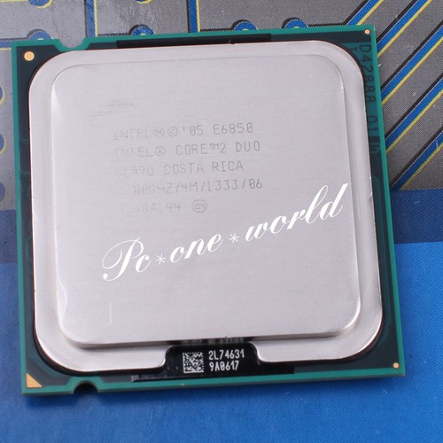 Intel Core 2 Duo E6700 E6750 E6850 E7200 E7400 E7500 E7600 LGA775 Desktop CPU - Picture 3 of 9
